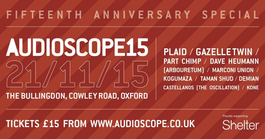 Audioscope15 lineup